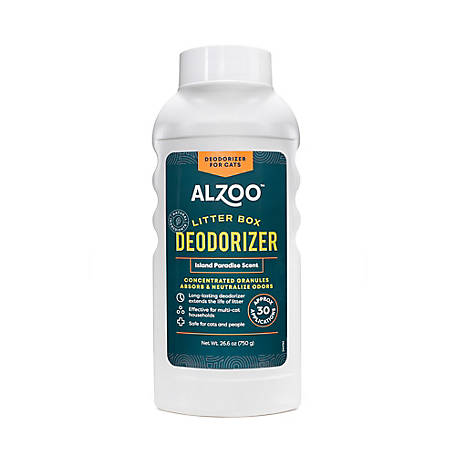Alzoo Cat Litter Deodorizer Island Paradise Scent, 26.6 oz.