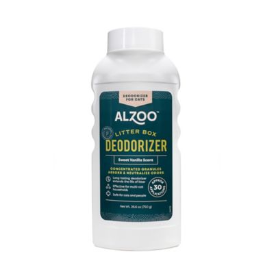 Alzoo Cat Litter Deodorizer, Sweet Vanilla Scent, 26.6 oz.