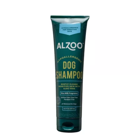 Alzoo Herbal Hypoallergenic Dog Shampoo 8 oz. Dog Shampoos & Conditioners