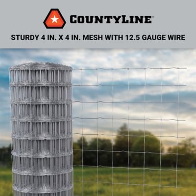Image showing  330 ft. x 48 in. 12.5-Gauge Steel Sheep/Goat Fence