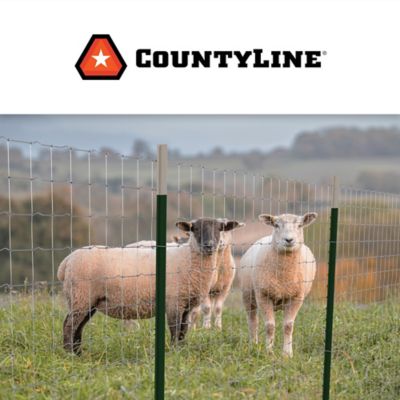 Image showing  330 ft. x 48 in. 12.5-Gauge Steel Sheep/Goat Fence
