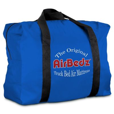 Image showing  Airbedz Original Truck Bed Air Mattress, Built in Pump, Rechargeable Battery, mid Size 6-6.5 ft. Truck Bed blue