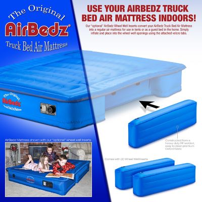 Image showing  Airbedz Original Truck Bed Air Mattress Wheel Well Inserts Fits PPI101-104 Only