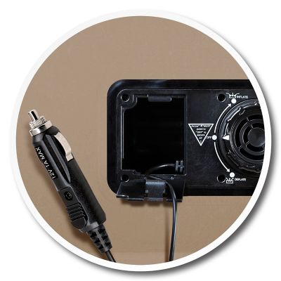 Image showing  Airbedz Pro3 Truck Bed Air Mattress with Built in Pump with 19 ft. Dc Cord, Mid-Size 6 ft. to 6.5 ft Truck Bed