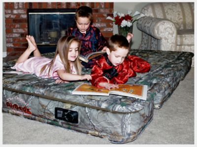 Image showing  12 in. Full/Queen AirBedz Original Truck Bed Air Mattress Wheel Well Inserts Fits PPI-505 Only