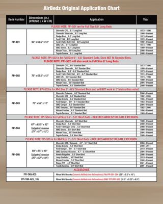 Image showing  12 in. Full/Queen AirBedz Original Truck Bed Air Mattress with Built-in Pump with Rechargeable Battery
