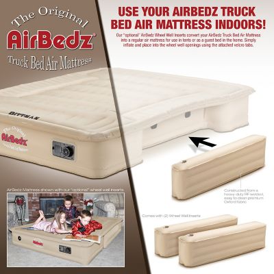 Image showing  Airbedz Original Truck Bed Air Mattress Wheel Well Inserts Fits PPI501-504 Only