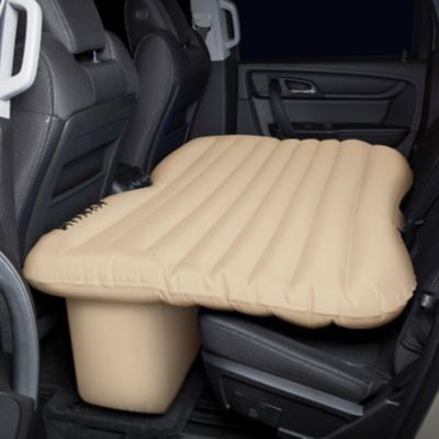 Pittman Outdoors 17.75 in. AirBedz Rear Seat Air Mattress for Full-Size SUVs and Trucks, Tan