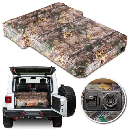 Pittman Outdoors Airbedz SUV Jeep SUV & Crossover Air Mattress with Built-in Pump and Rechargeable Battery Camo Air Mattresses