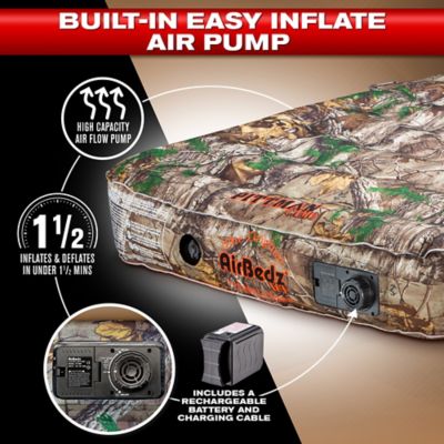 Image showing 7 th Pittman Outdoors Airbedz SUV Jeep, Suv & Crossover Air Mattress with Built in Pump and Rechargeable Battery, Camo