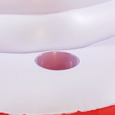 Image showing  River Drifter Inflatable Float for Water, with ice chest, 2 persons