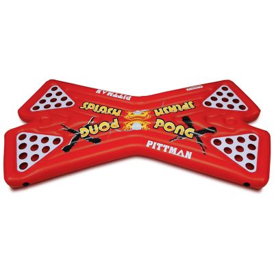 Image showing  Splash Pong 4 Person Inflatable Pool Party Game Floating Table
