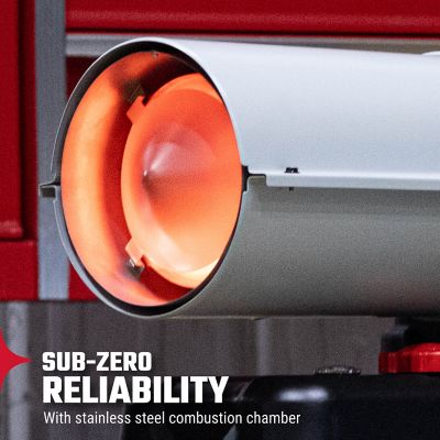 Image showing  Kerosene Forced Air Heater, 3,500 sq. ft., 140,000 BTU