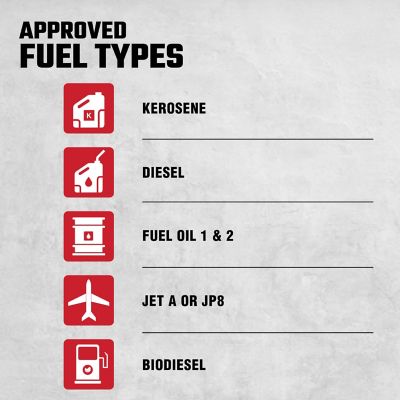 Image showing 8 th PORTER-CABLE Kerosene Forced Air Heater, 3,500 sq. ft., 140,000 BTU