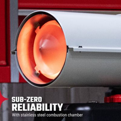 Image showing 5 th PORTER-CABLE Kerosene Forced Air Heater, 5,250 sq. ft., 210,000 BTU