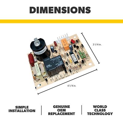 Image showing  Replacement Ignition Control Circuit Board for Atwood Furnaces with Direct Spark Ignition (DSI), 31501