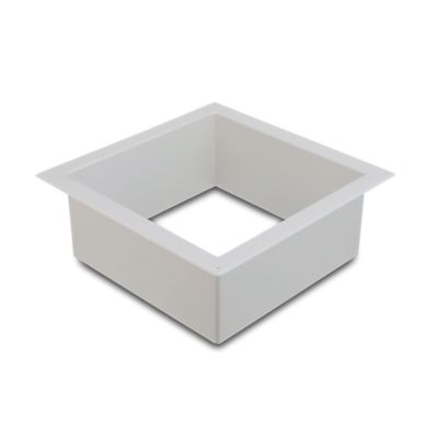 Dometic Roof Vent Trim Ring for 5000 RBT/ 8000/ 6600/ 4000R Series Fan-Tastic Roof Vent, 6 Inch Depth, White, K1060-81