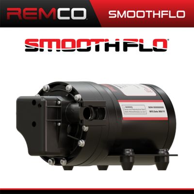 Remco 7.0 GPM Professional Grade SmoothFlo FatBoy Sprayer Pump, 100 PSI, Flo-IQ, 12V