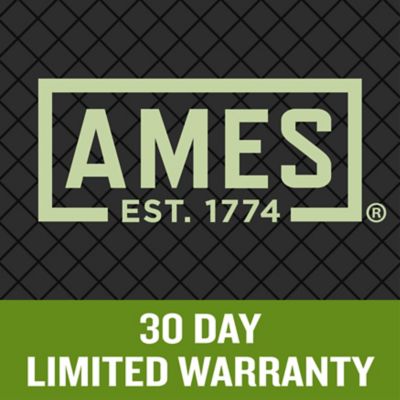 Image showing 10 th Ames 21.6 in. Plastic 22-Tine Leaf Rake with 54 in. Hardwood/Steel Handle Steel