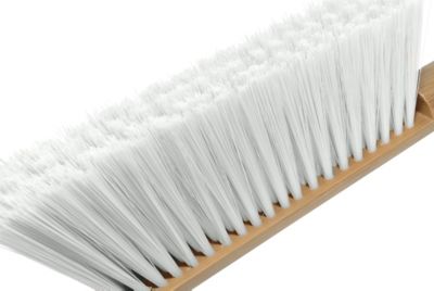 Image showing  Live.Love.Clean. 11.85 in. Bamboo Counter Brush and Dustpan Set for Small Debris