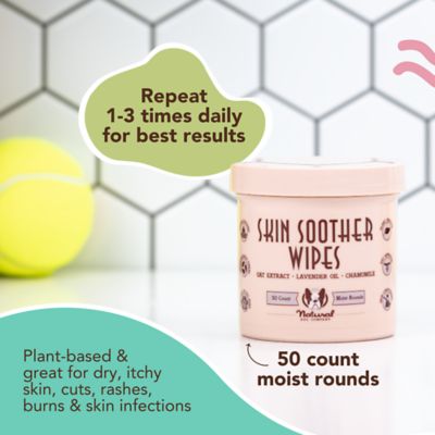 Image showing  Skin Soother Wipes for Dogs, 50 ct.