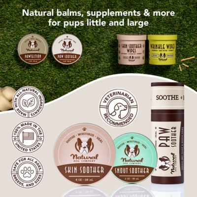 Image showing 5 th Natural Dog Company Skin Soother Wipes for Dogs, 50 ct.
