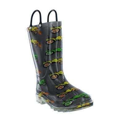 Sporto Boys Light Up Mid Waterproof Rain Boots 2268380 at Tractor Supply Co