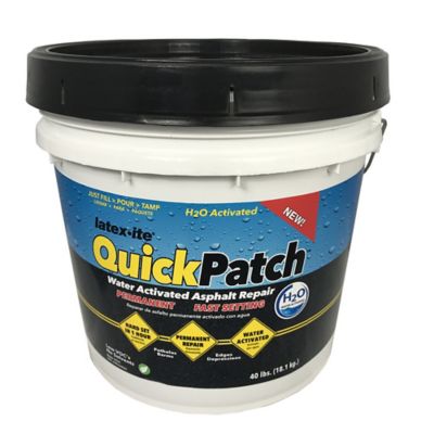 Latexite 3.5 gal. Quick Patch H2O Water Activated Asphalt Patch