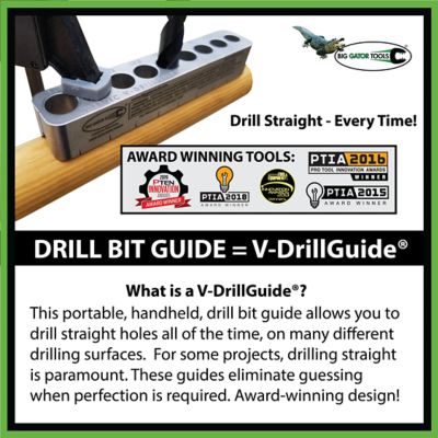 Image showing  Standard V-Drillguide (1/8-in-3/8 in.), STD1000DGNP