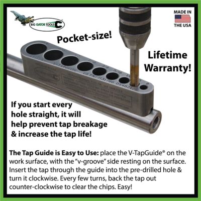 Image showing  Metric V-Tapguide, MTG500NP