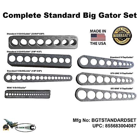 Big Gator Tools The Complete Standard Set, BGTSTANDARDSET