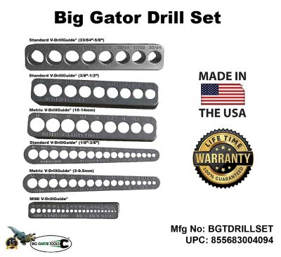 Big Gator Tools Drill Set, BGTDRILLSET