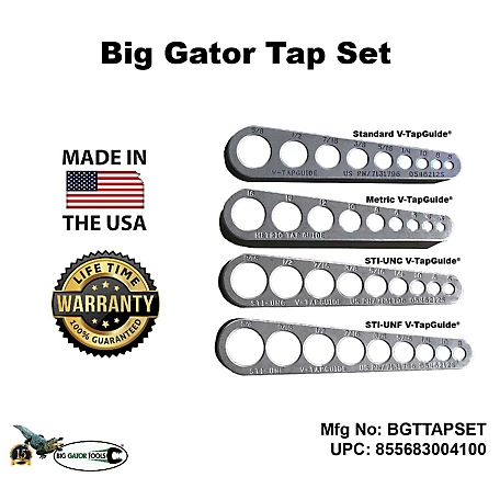 Big Gator Tools Tap Set, BGTTAPSET