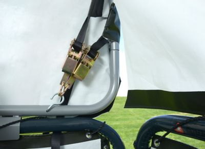 Image showing 9 th ShelterLogic 10 ft. x 10 ft. Enclosure Kit for Corral Shelter, Green, Corral Shelter and Panels Not Included