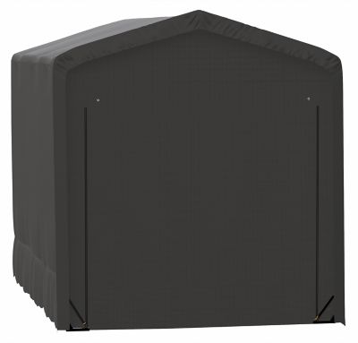 Image showing 7 th ShelterLogic Sheltertube Wind and Snow-Load Rated Garage, 14 x 23 x 16 Gray