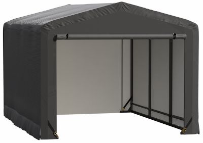 ShelterLogic Sheltertube Wind and Snow-Load Rated Garage, 10 x 14 x 8 ...