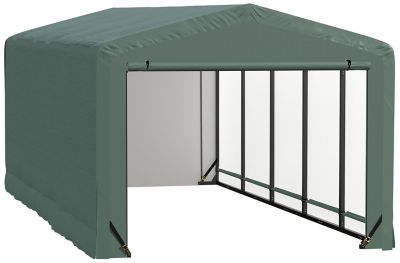 ShelterLogic Sheltertube Wind and Snow-Load Rated Garage, 10 x 23 x 8 Green