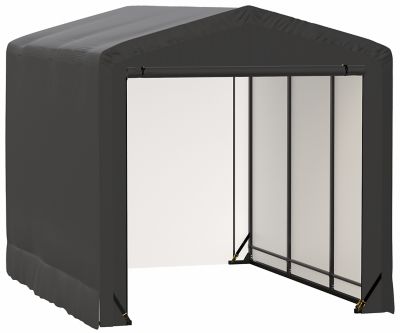 ShelterLogic Sheltertube Wind and Snow-Load Rated Garage, 10 x 14 x 10 ...