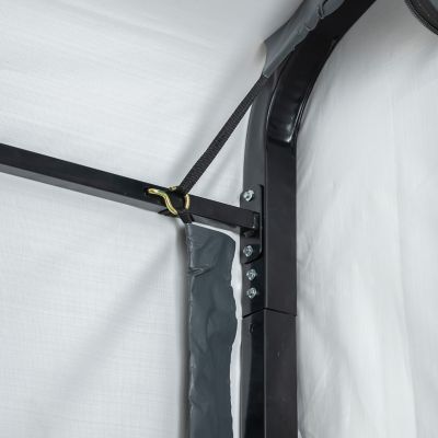 Image showing  Sheltertube Wind and Snow-Load Rated Garage, 10 x 14 x 10 Gray