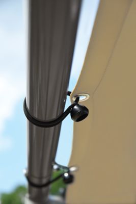 Image showing  10 x 6 Solano Gazebo Canopy Tan Cover