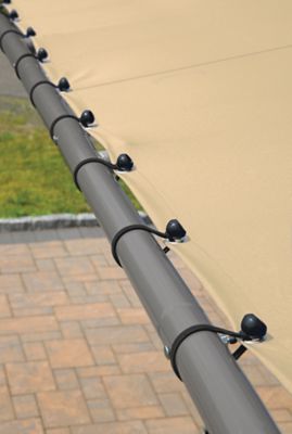 Image showing 5 th ShelterLogic 10 x 6 Solano Gazebo Canopy Tan Cover