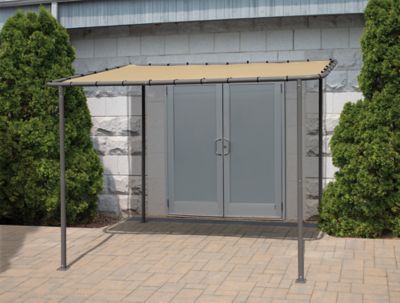 Image showing 7 th ShelterLogic 10 x 6 Solano Gazebo Canopy Tan Cover