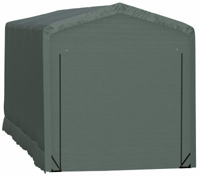 Image showing 7 th ShelterLogic Sheltertube Wind and Snow-Load Rated Garage, 14 x 36 x 16 Green