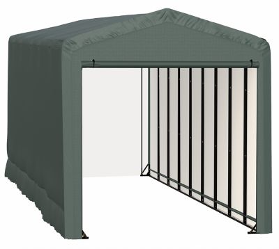 ShelterLogic Sheltertube Wind and Snow-Load Rated Garage, 14 x40 x 16 Green