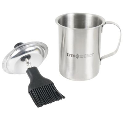 Even Embers Sauce Pot and Basting Brush, ACC4007AS