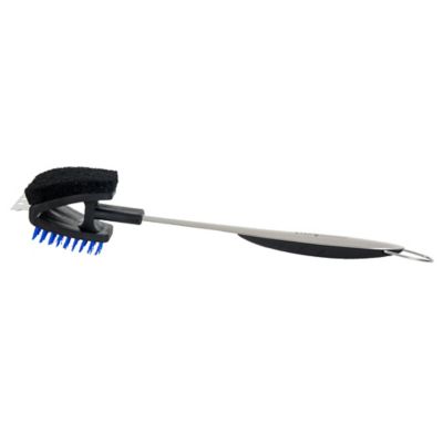 Even Embers Combo Grill Brush with Scraper