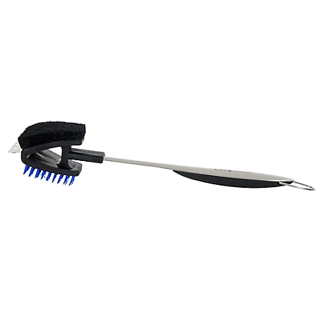 Even Embers Combo Grill Brush with Scraper, ACC4001AS