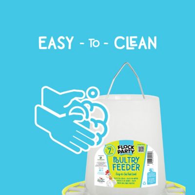 Image showing  7 lb. Poultry Feeder, Lime