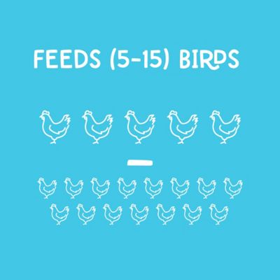 Image showing  7 lb. Poultry Feeder, Lime