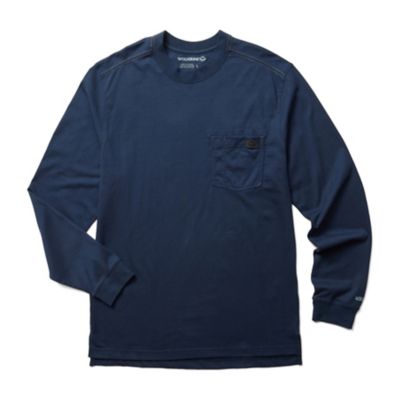 Wolverine Men's Guardian Cotton Long Sleeve Tee, W1208470-417